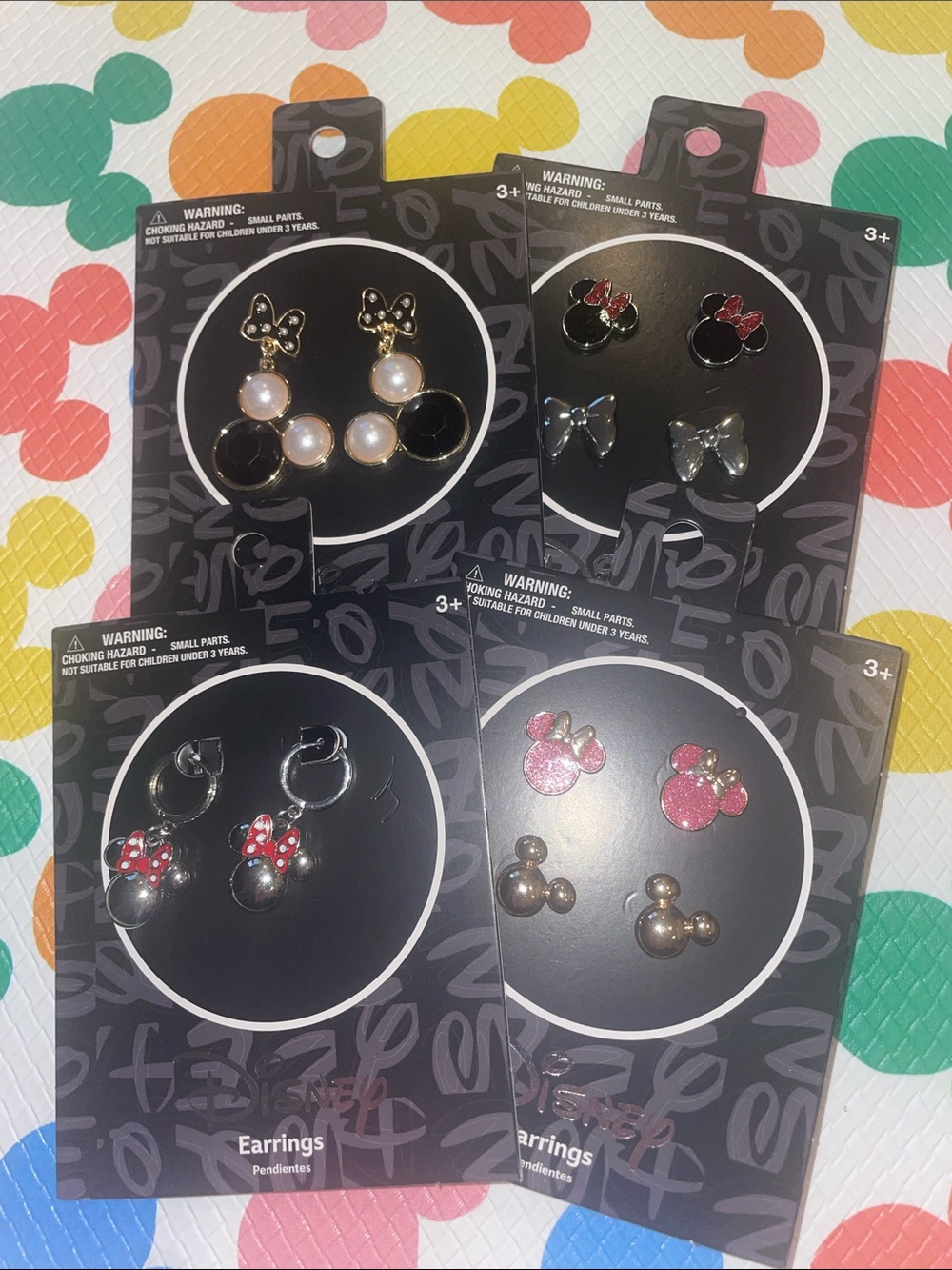 Set of Disney Aldi Minnie Mouse Earrings!